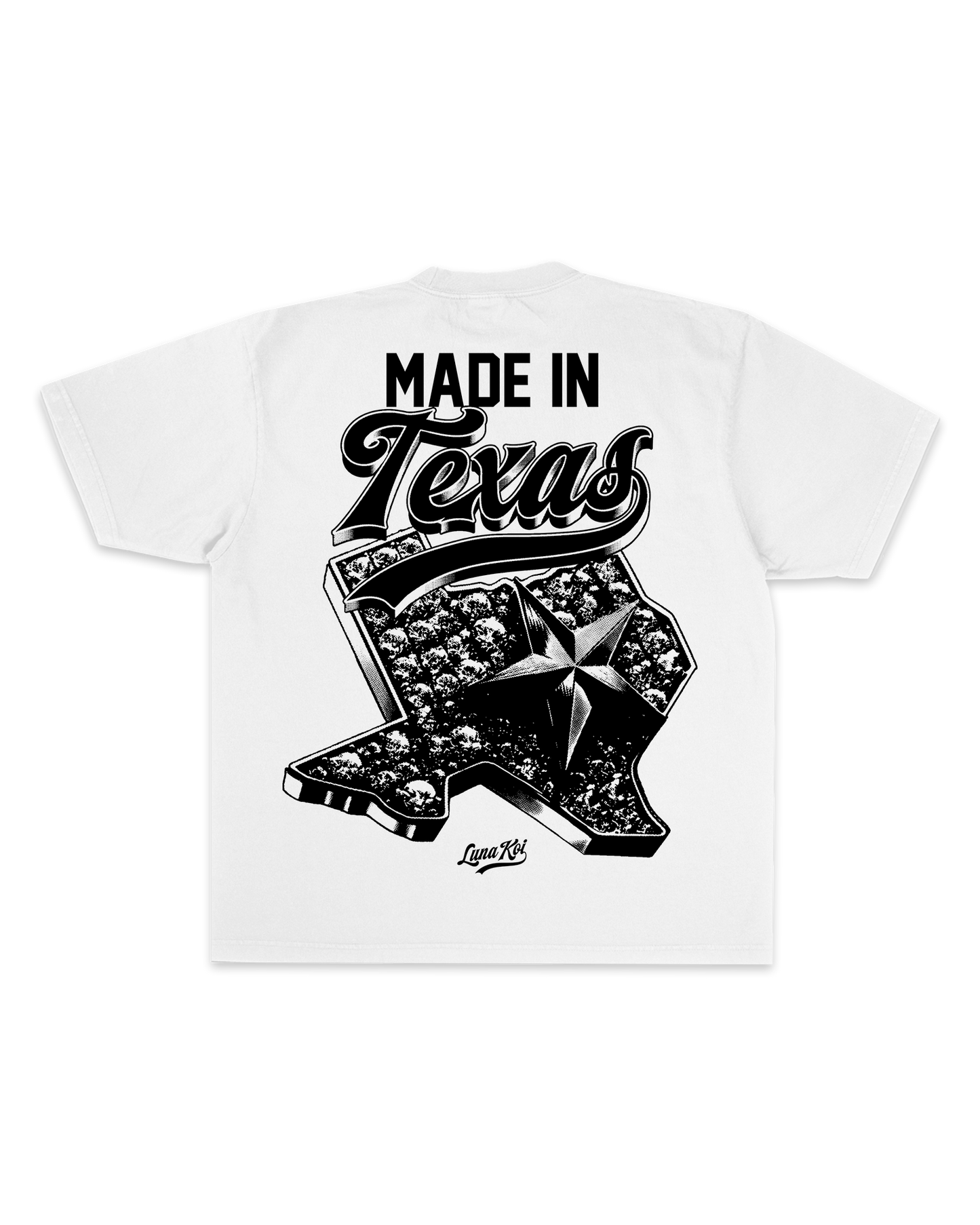 Made In TX - White Tee