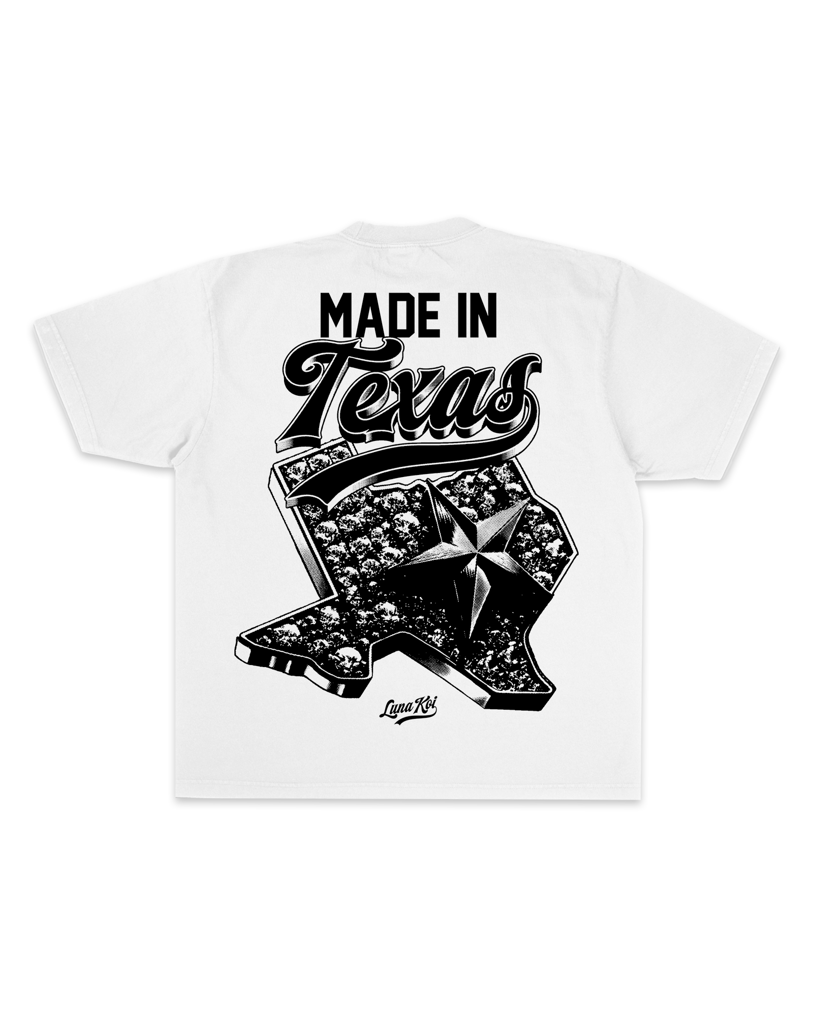 Made In TX - White Tee